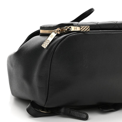 Chanel Caviar Quilted Business Affinity Backpack Black 9 of 10