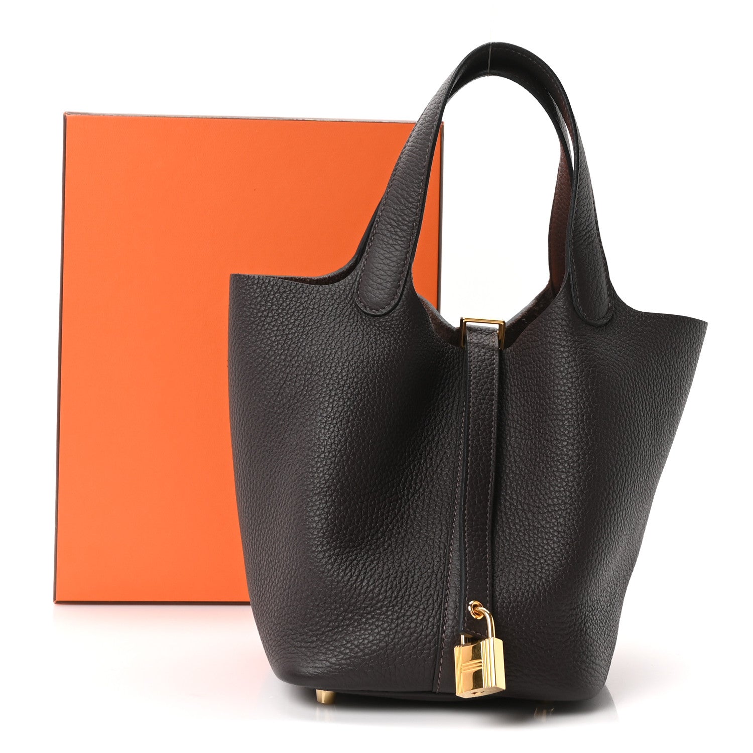 Hermes Taurillon Clemence Picotin Lock 18 PM Ebene 11 of 11