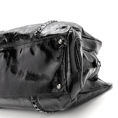 Chanel Patent Calfskin Large Luxe Ligne Tote Black 11 of 12