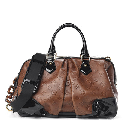 Louis Vuitton Cuir Embossed Monogram Stephen Bag Fauve 1 of 10