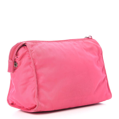 Prada Tessuto Nylon Vela Cosmetic Pouch Fuxia 3 of 15