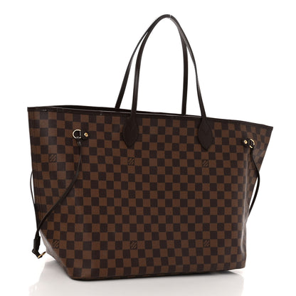 Louis Vuitton Damier Ebene Neverfull GM 3 of 10