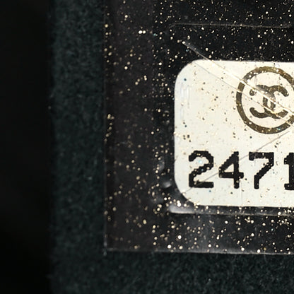 Chanel Tweed Resin Strass Large Robot Shopping Bag Black 7 of 9