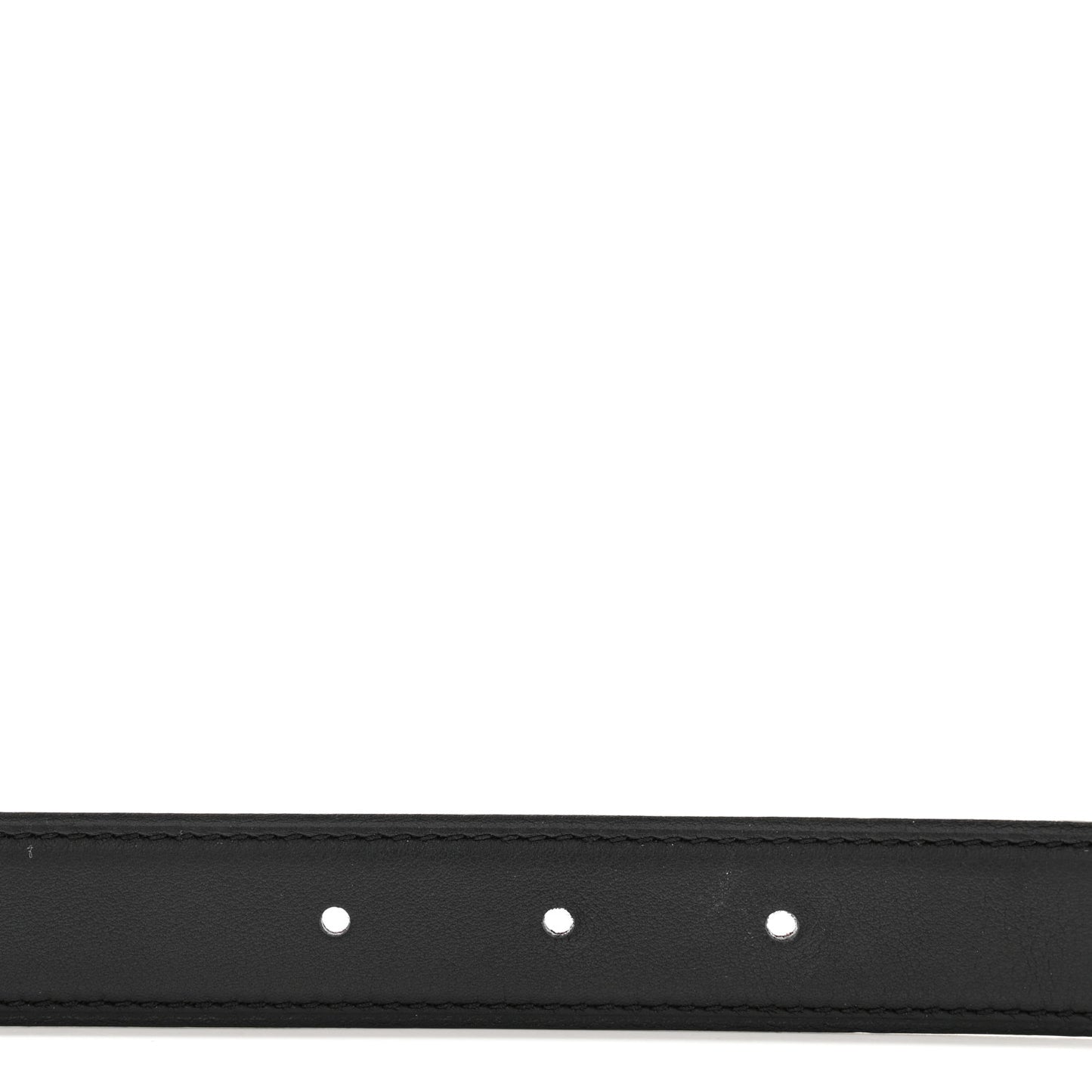 Epsom Swift 24mm Mini H Belt 95 38 Etoupe Black