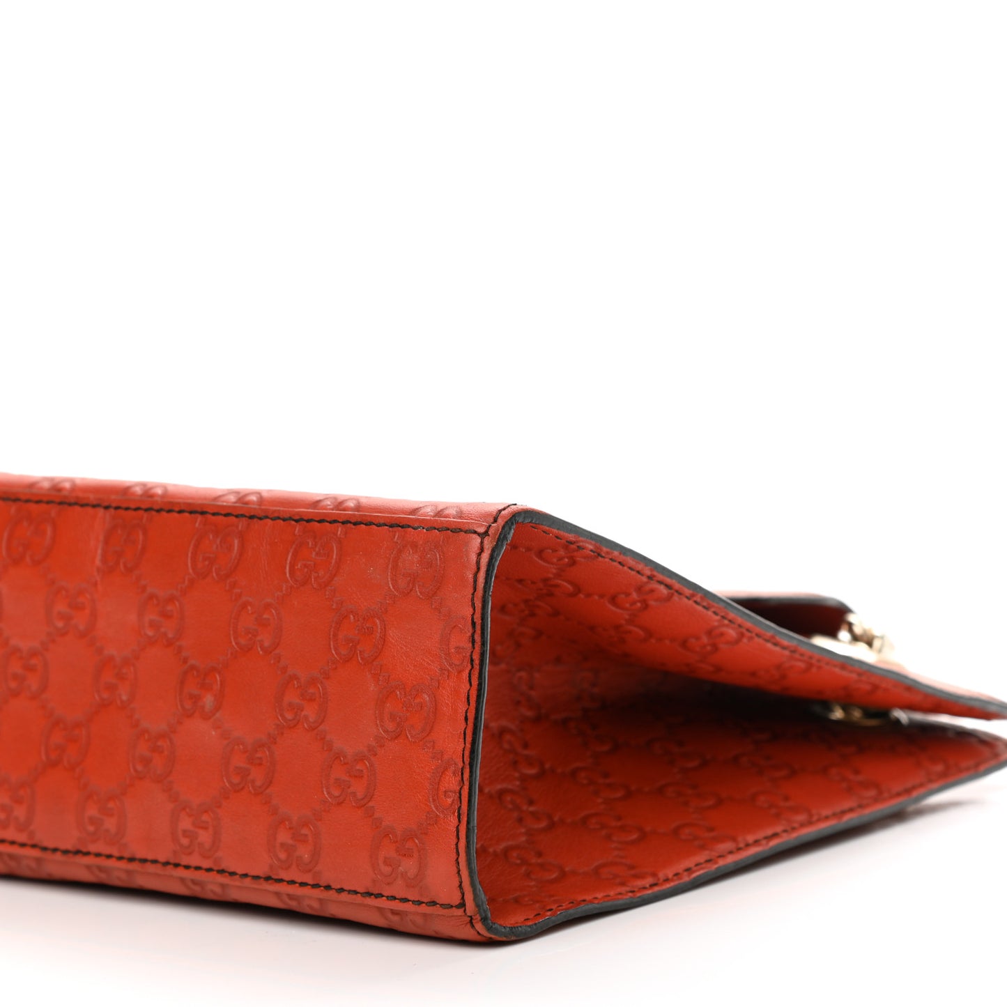 Guccissima Large Emily Chain Shoulder Bag Sun Orange