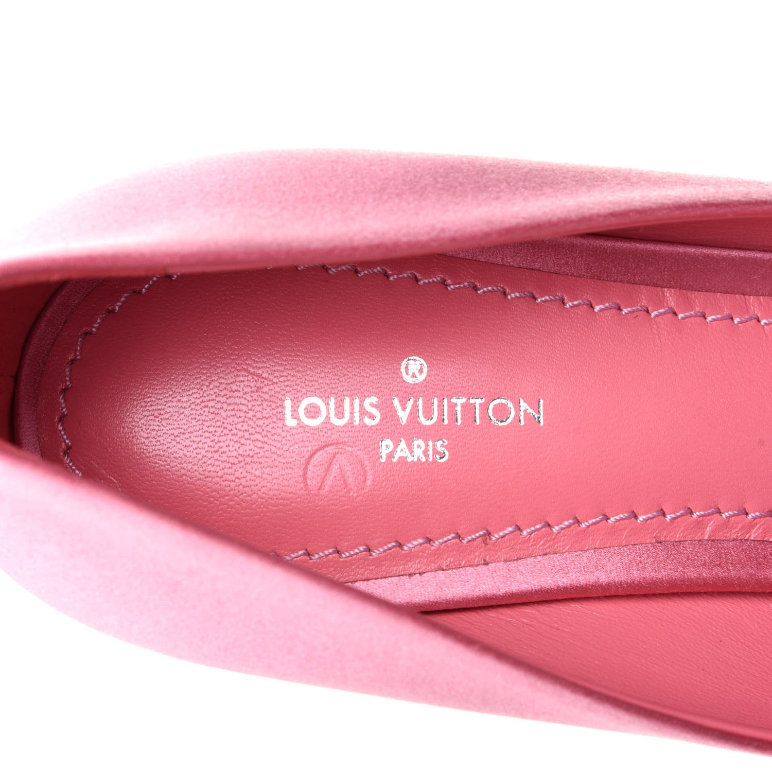 Louis Vuitton Satin Madeleine Pumps 37.5 Pink 9 of 10