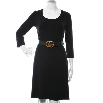 Gucci Calfskin Double G 40mm Belt 90 36 Black 2 of 8