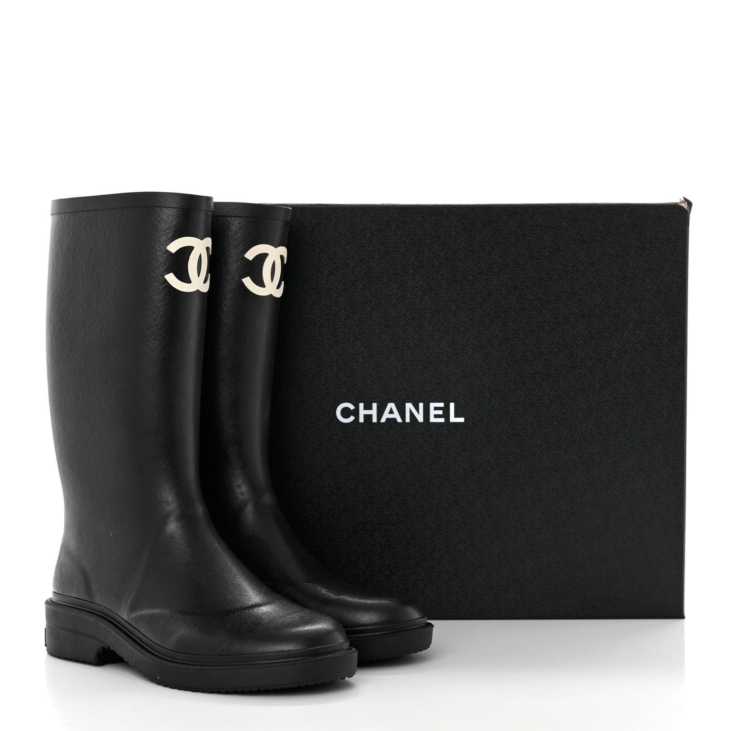 Caoutchouk CC High Boots 38 Black