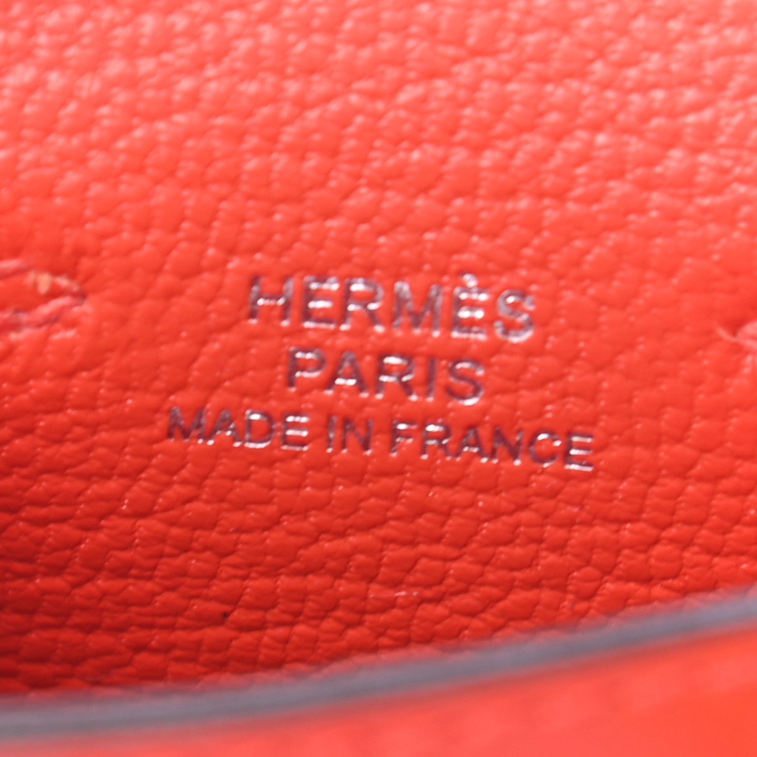 Hermes Tadelakt Chevre Mysore Kelly Quelle Idole Bag Charm Capucine Jaune De Naples Vert Vertigo Zanzibar 3 of 6
