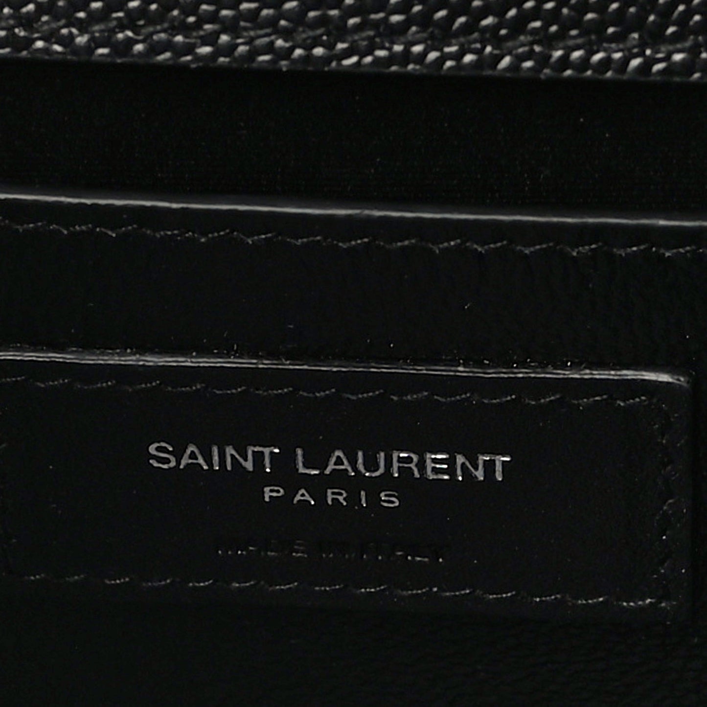 Grain De Poudre Medium Classic Monogram Kate Tassel Satchel Black