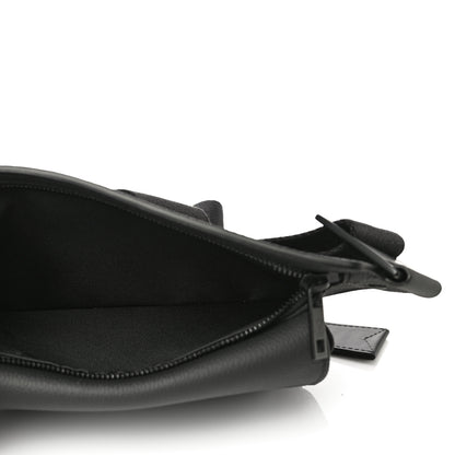 Louis Vuitton Grained Calfskin Aerogram Slingbag Black 5 of 11