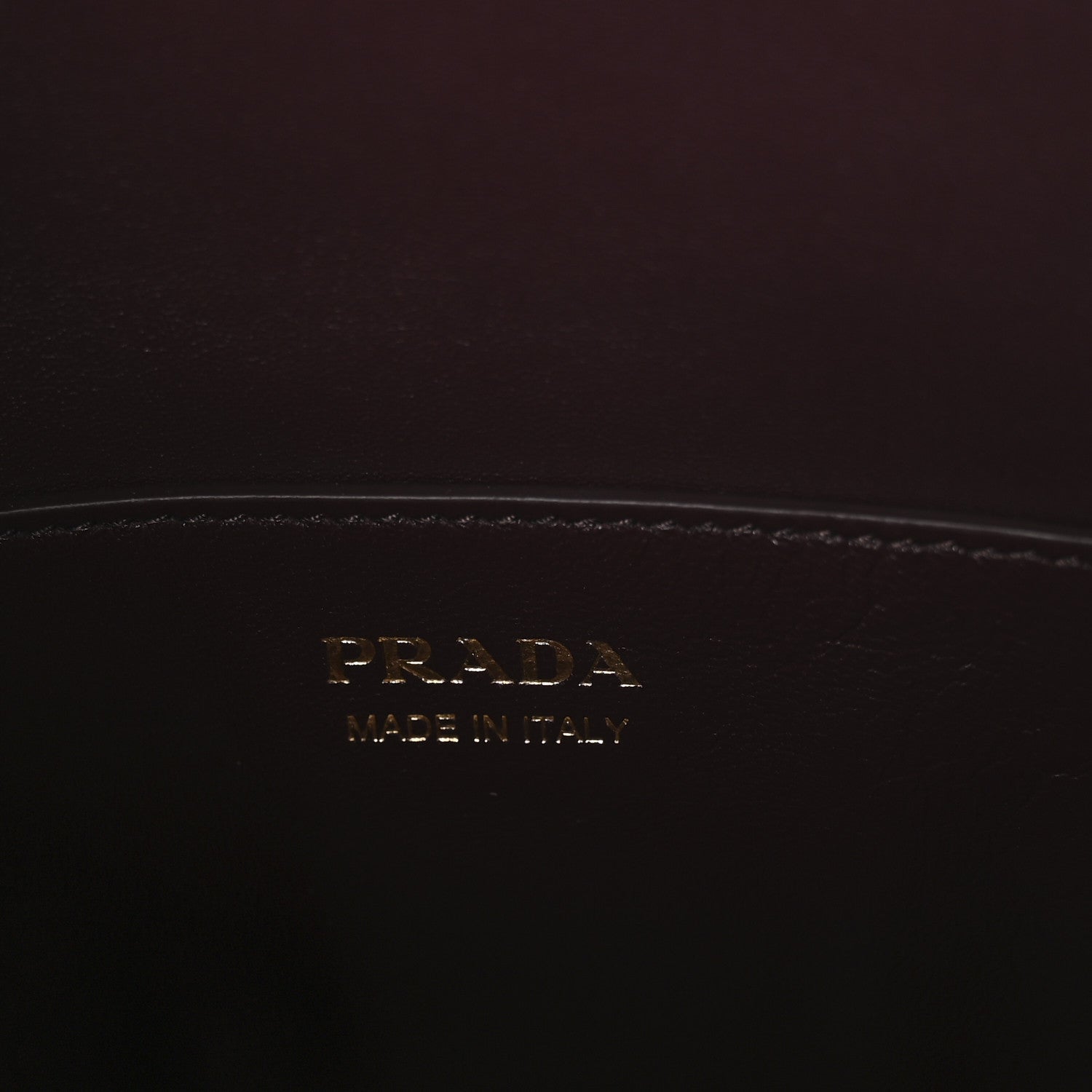 Prada Suede Buckle Bucket Bag With Belt Burgundy 6 of 11