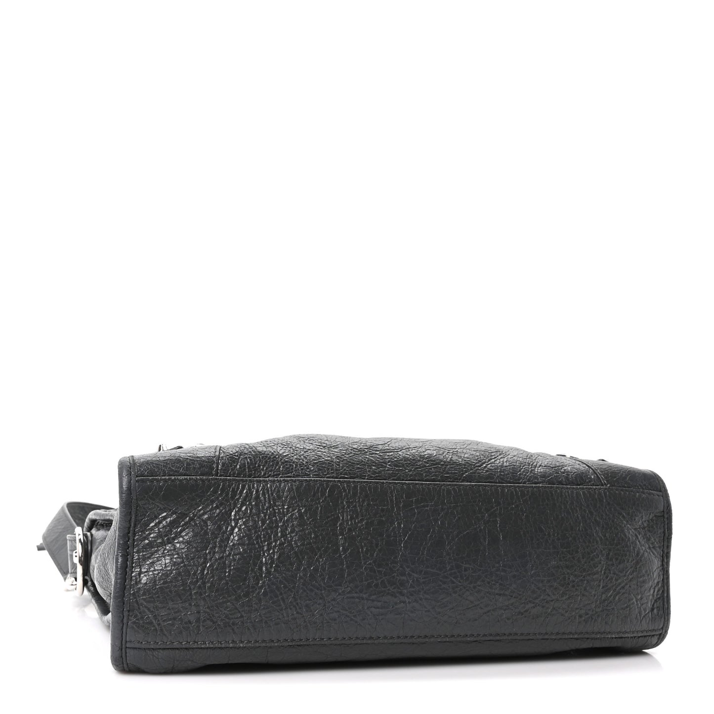 Agneau Classic Silver Hardware S City Gris Fossile