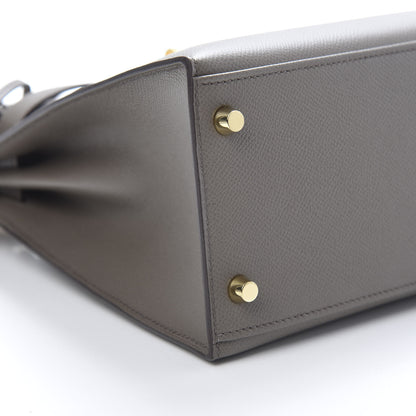 Hermes Epsom Kelly Sellier 28 Etain 39 of 41