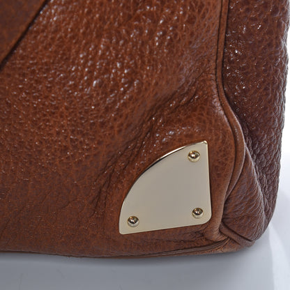 Mulberry Shiny Grained Lambskin Travel Day Oak 16 of 17