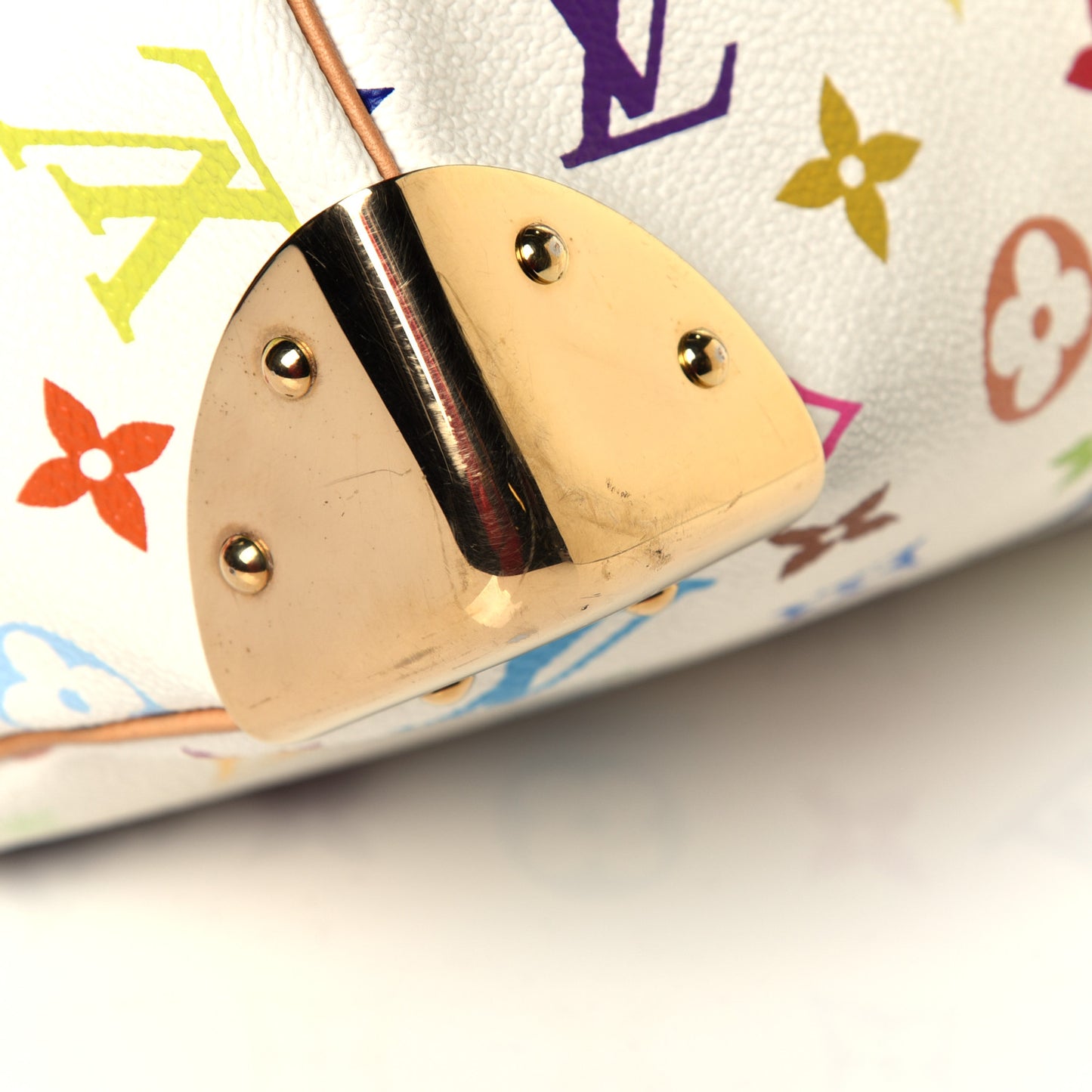 Monogram Multicolor Speedy 30 White