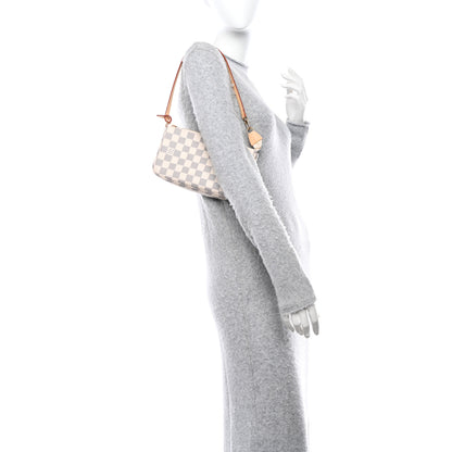 Louis Vuitton LOUIS VUITTON Damier Azur Pochette Accessories NM 2 of 9