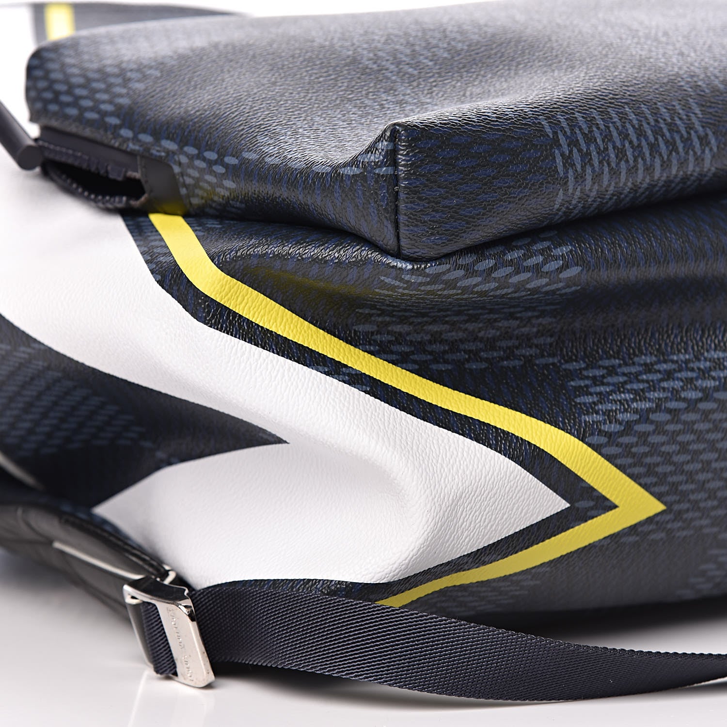 Louis Vuitton Damier Cobalt Latitude America's Cup Apollo Backpack Yellow 9 of 11