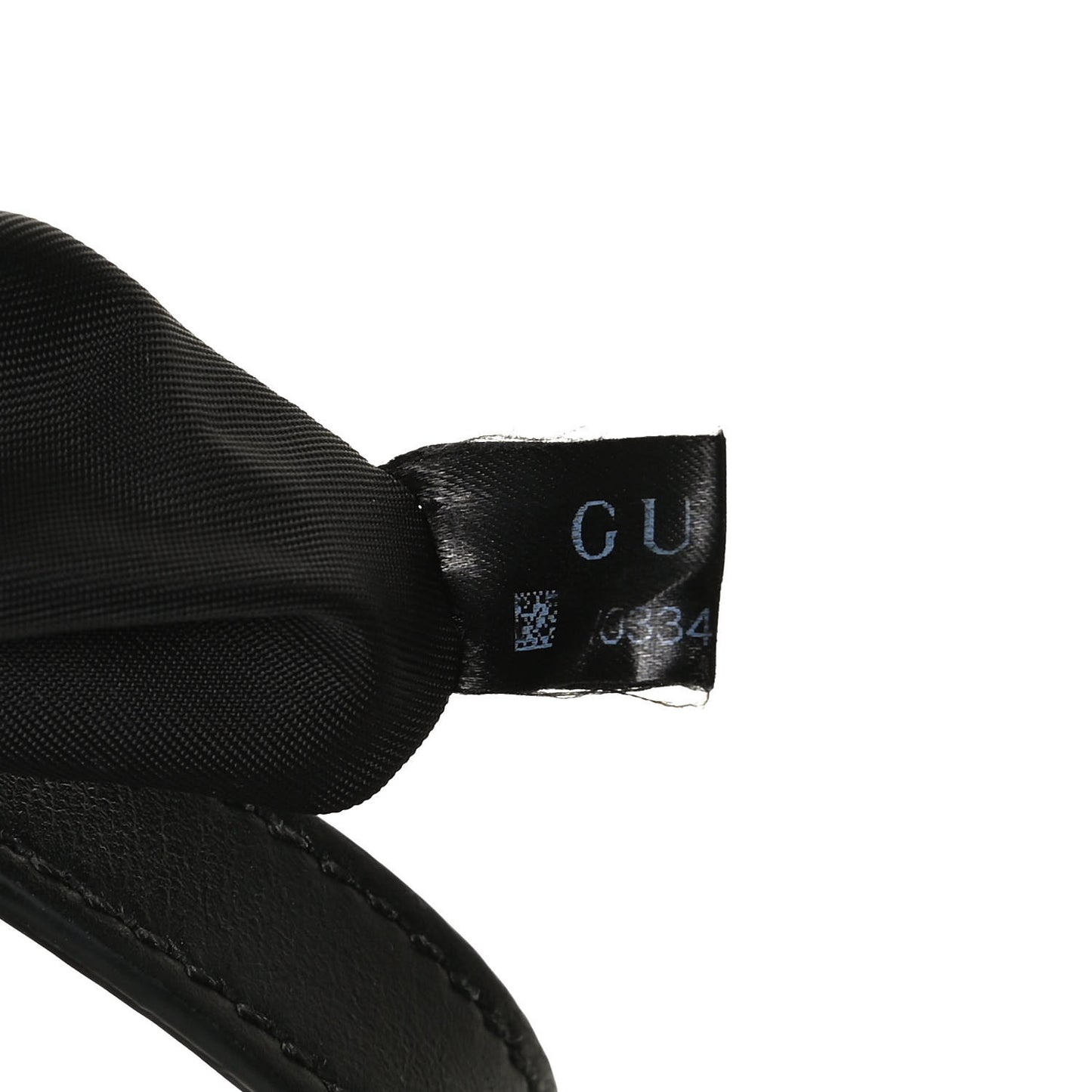 Nylon Web Top Handle Shoulder Bag Black