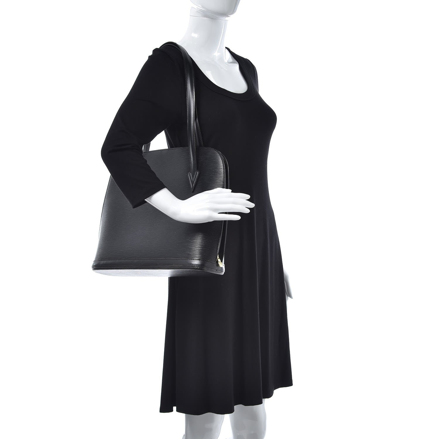 Louis Vuitton Epi Lussac Black 2 of 6