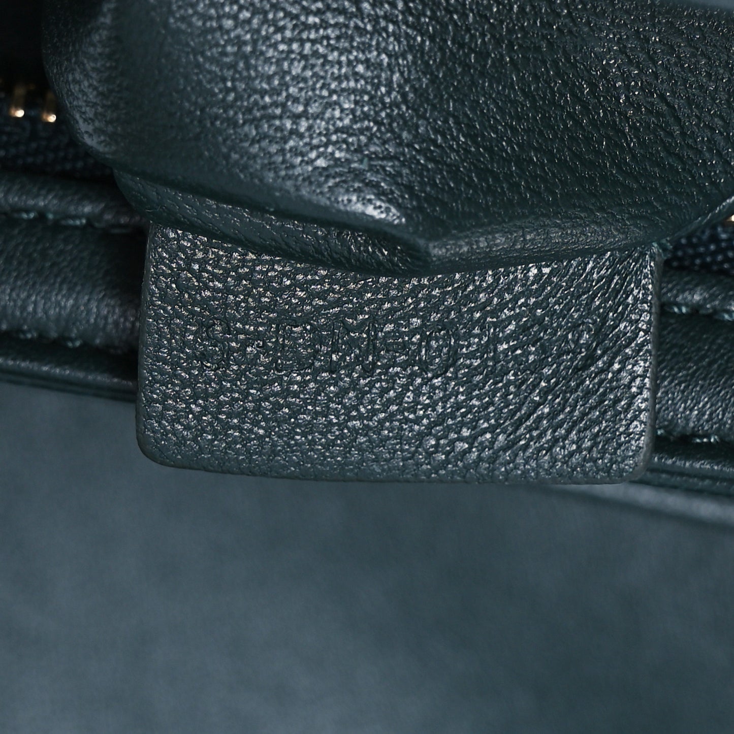 Shiny Calfskin Medium Triomphe Amazone