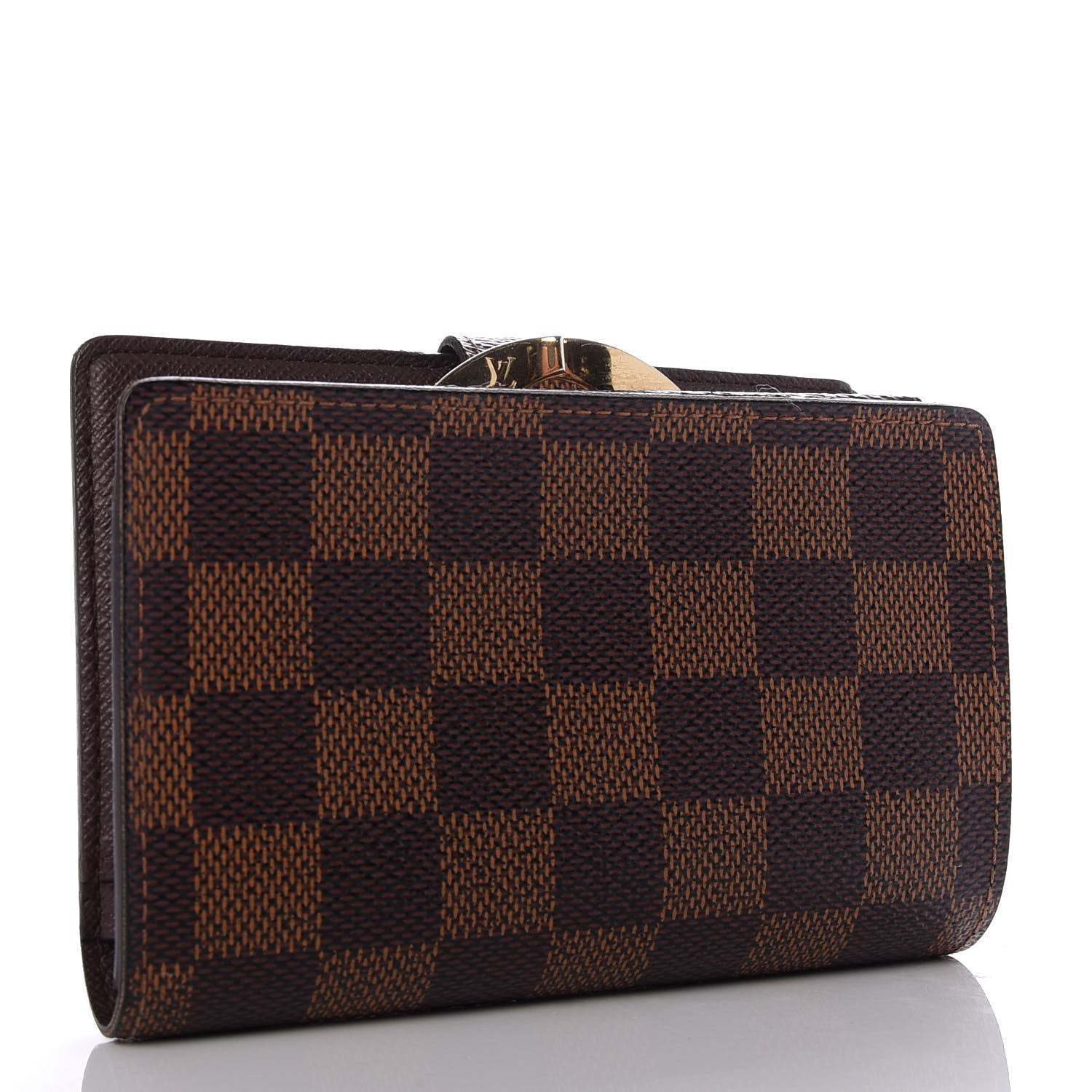 Louis Vuitton Damier Ebene French Purse Wallet 3 of 8