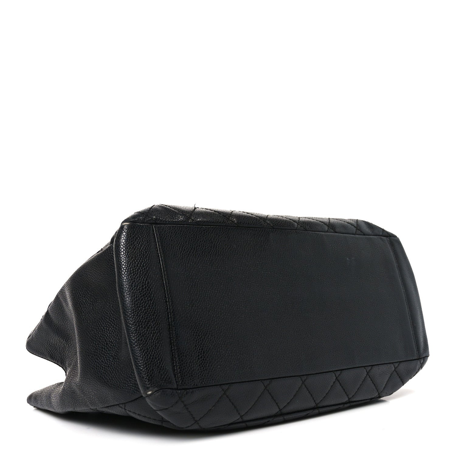 Chanel Caviar Quilted Grand Shopping Tote GST Black 4 of 12