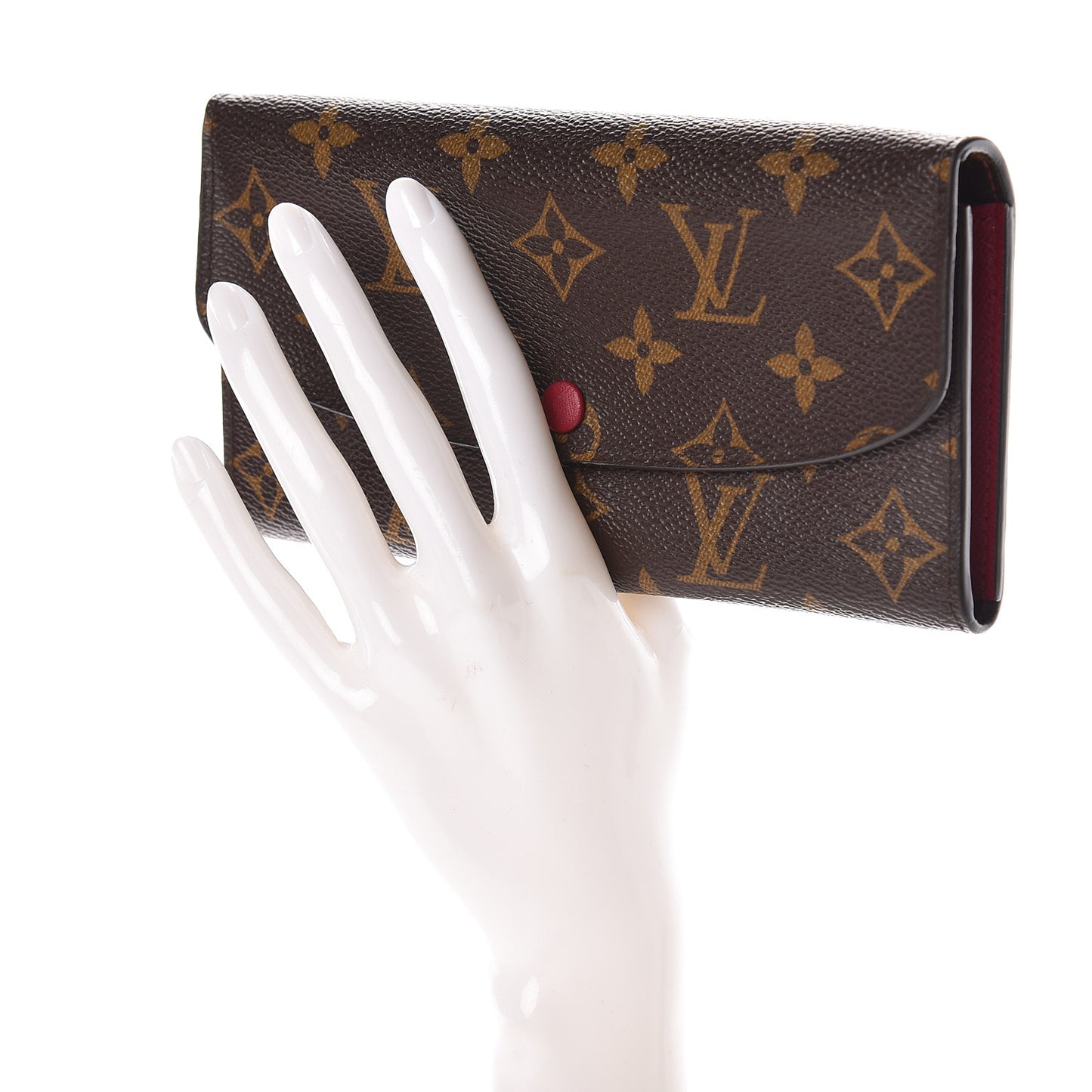 Monogram Emilie Wallet Fuchsia