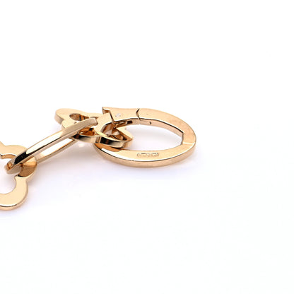 Van Cleef & Arpels 18K Yellow Gold Byzantine Alhambra Link Bracelet 7 of 9