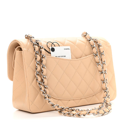 Chanel Caviar Quilted Small Double Flap Beige 2 of 11