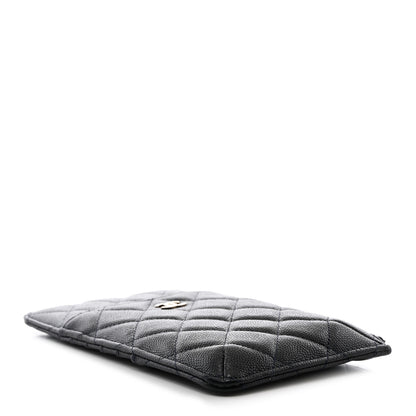Chanel Caviar Quilted Classic iPhone Pouch Navy 4 of 8