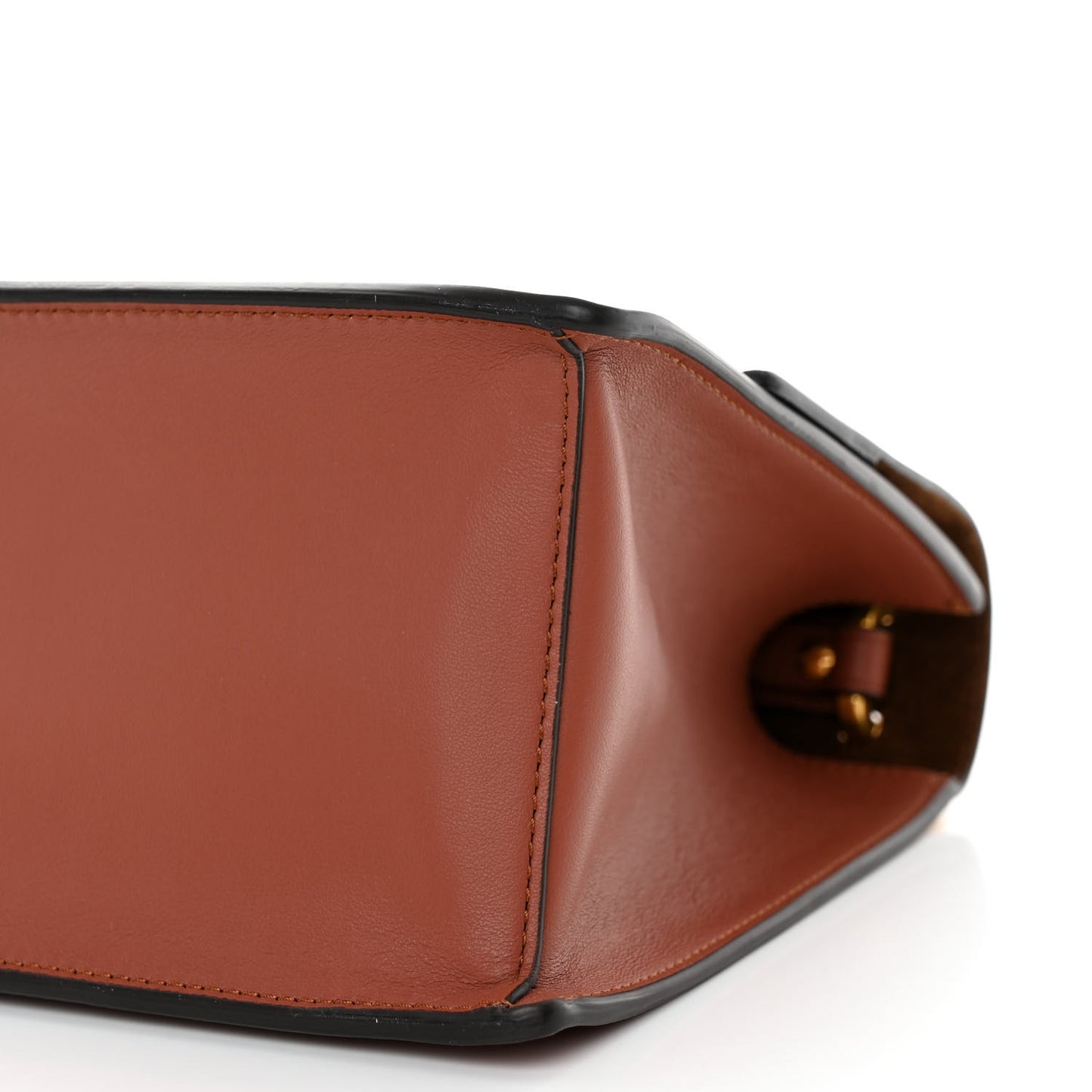 Vitello Grace Matte F is Fendi Kan U Shoulder Bag Rust