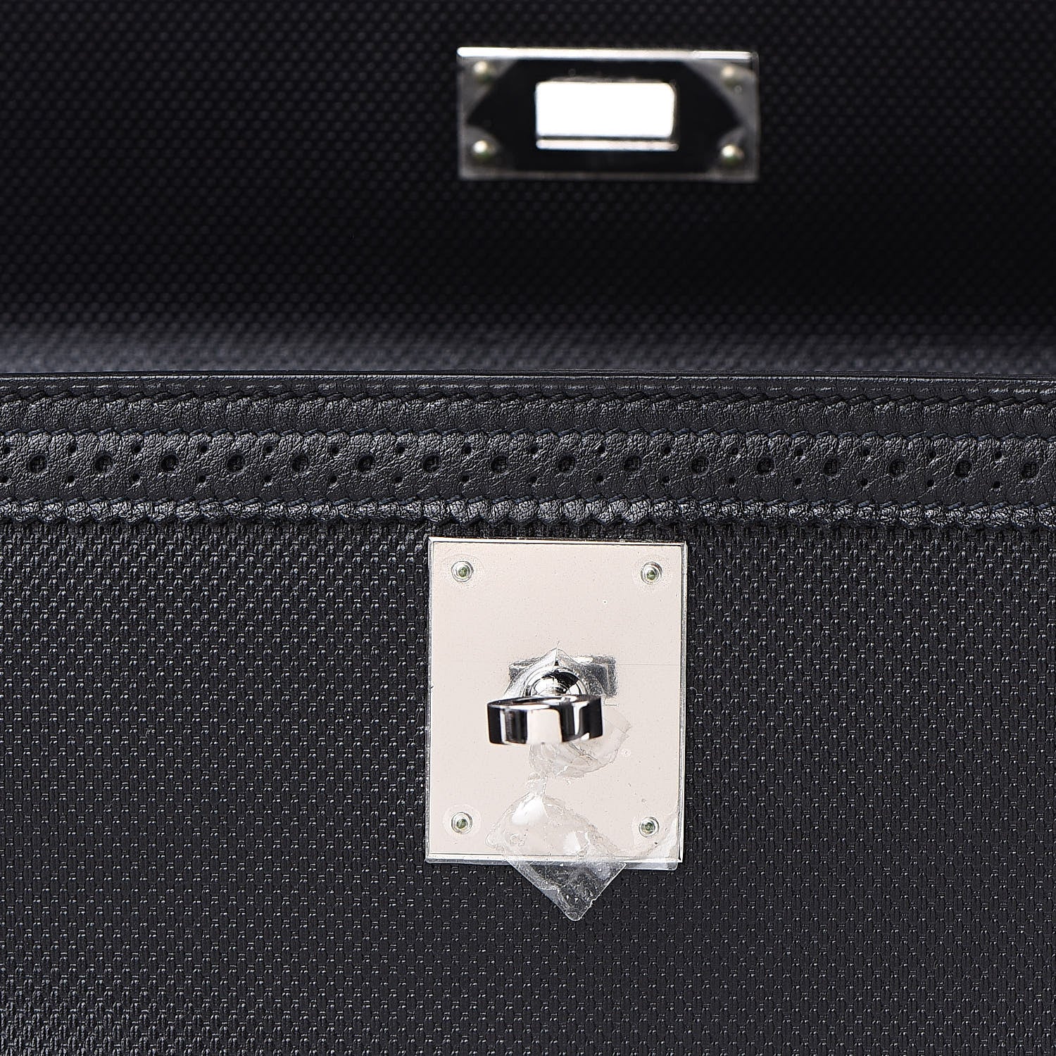 Hermes Swift Grain d'H Ghillies Kelly 32 Black 10 of 36