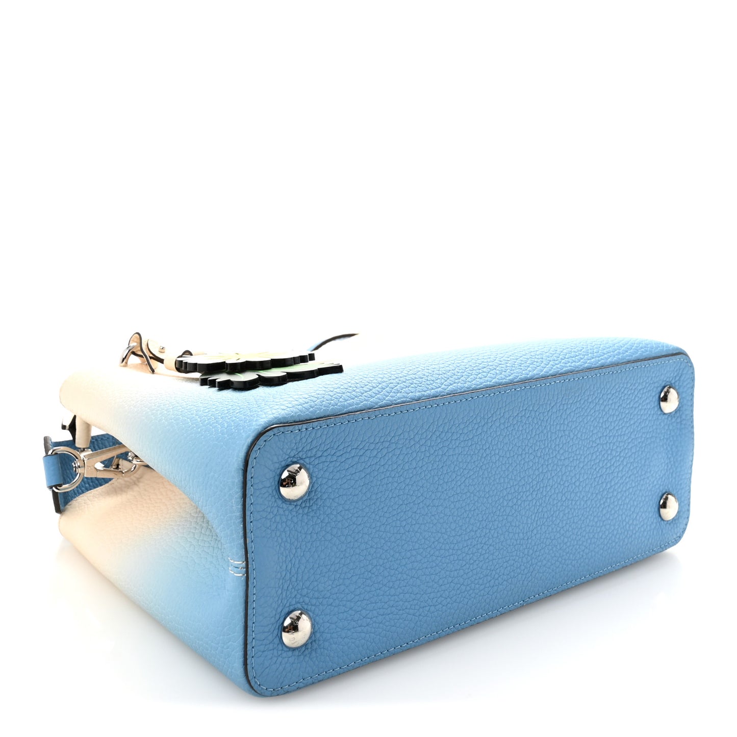 Taurillon Capucines MM Gradient Blue