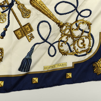 Hermes Silk Keys Les Cles Scarf 90 2 of 6