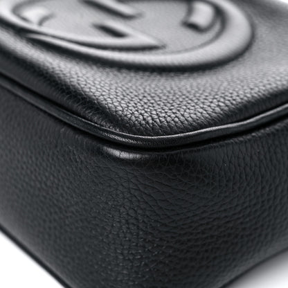 Gucci Pebbled Calfskin Small Soho Disco Bag Black 10 of 20