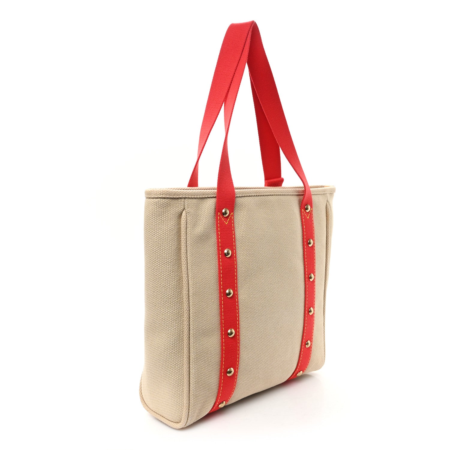 Louis Vuitton Toile Antigua Cabas MM Beige 3 of 10