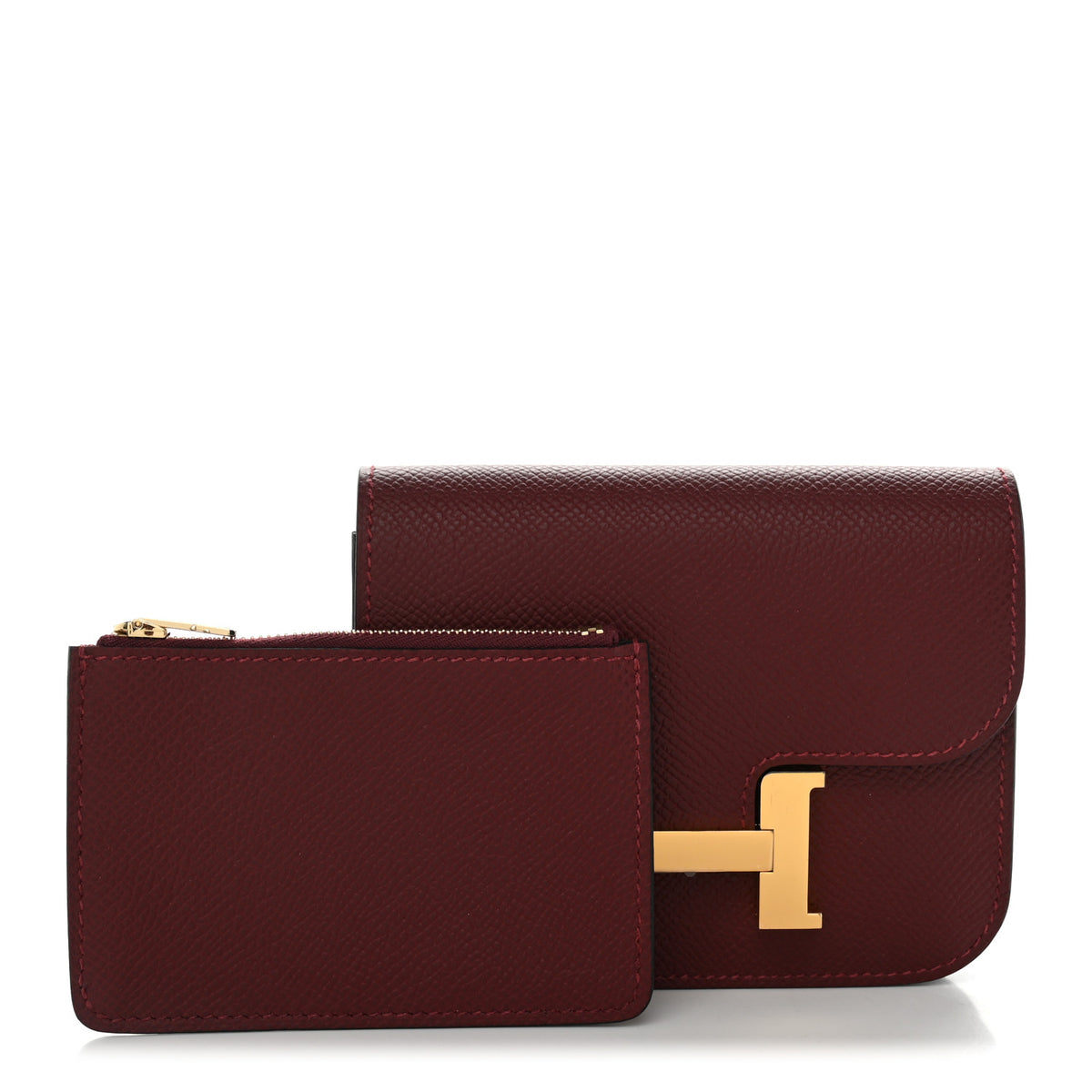 Epsom Constance Slim Wallet Rouge H