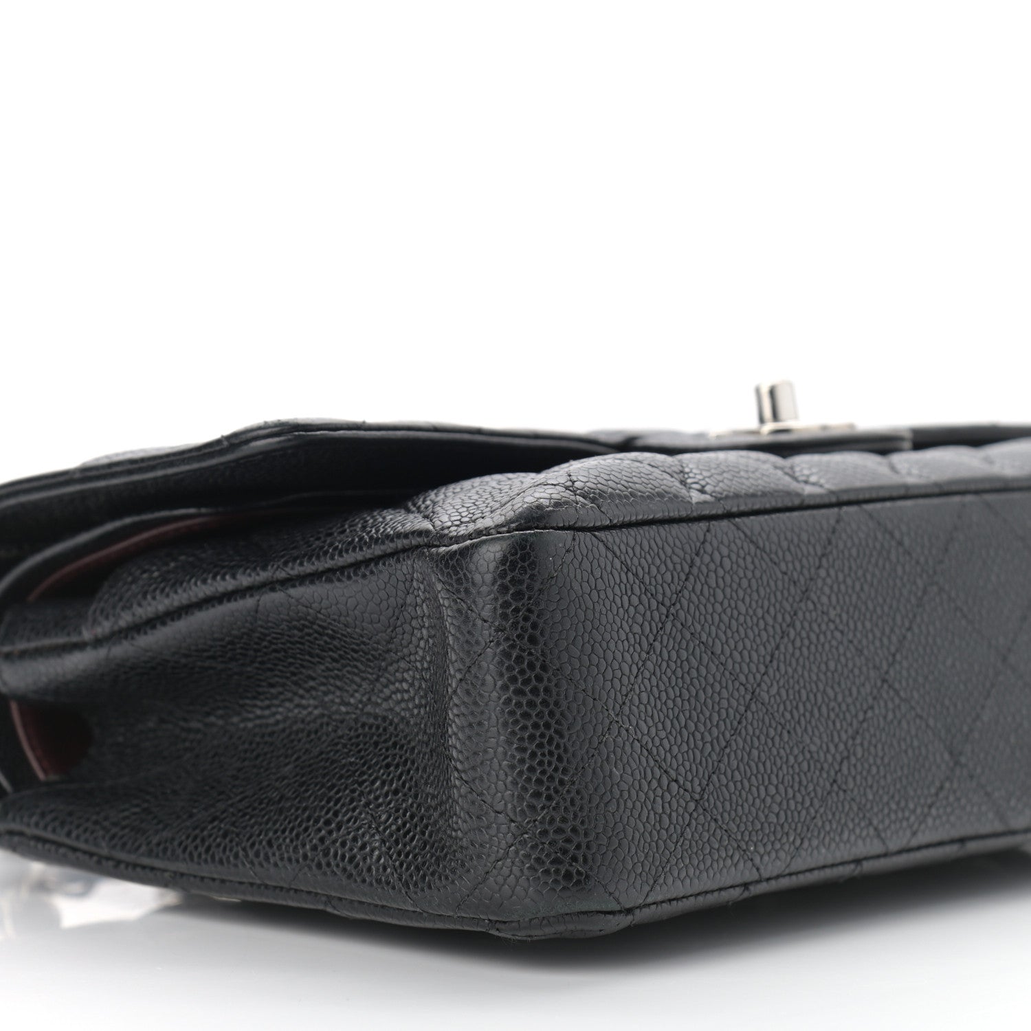 Chanel Caviar Quilted Medium Double Flap Black 8 of 11