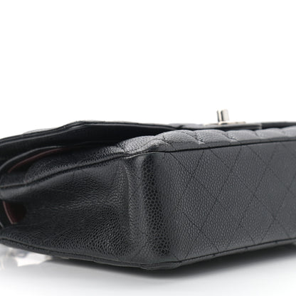 Chanel Caviar Quilted Medium Double Flap Black 8 of 11