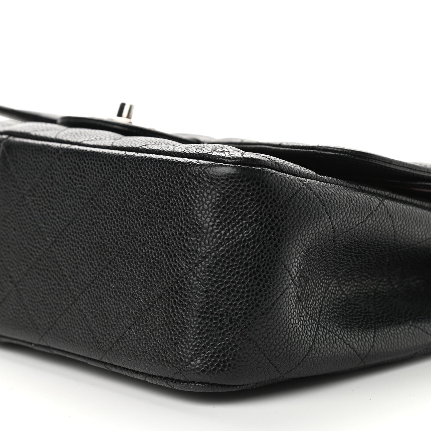 Chanel Caviar Quilted Jumbo Double Flap Black 6 of 11