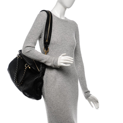 Givenchy Calfskin Large Chain Wrap Nightingale Black 2 of 7