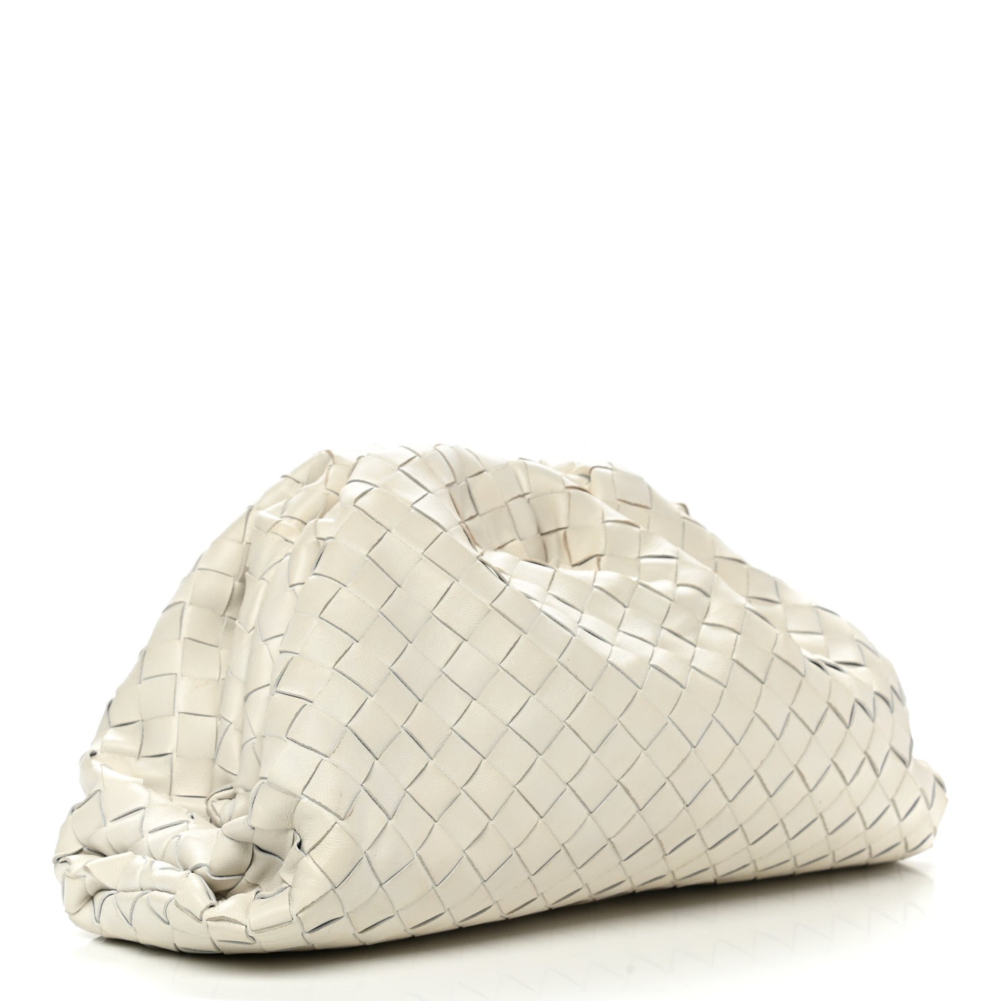 Nappa Maxi Intrecciato The Pouch Oversized Clutch Plaster