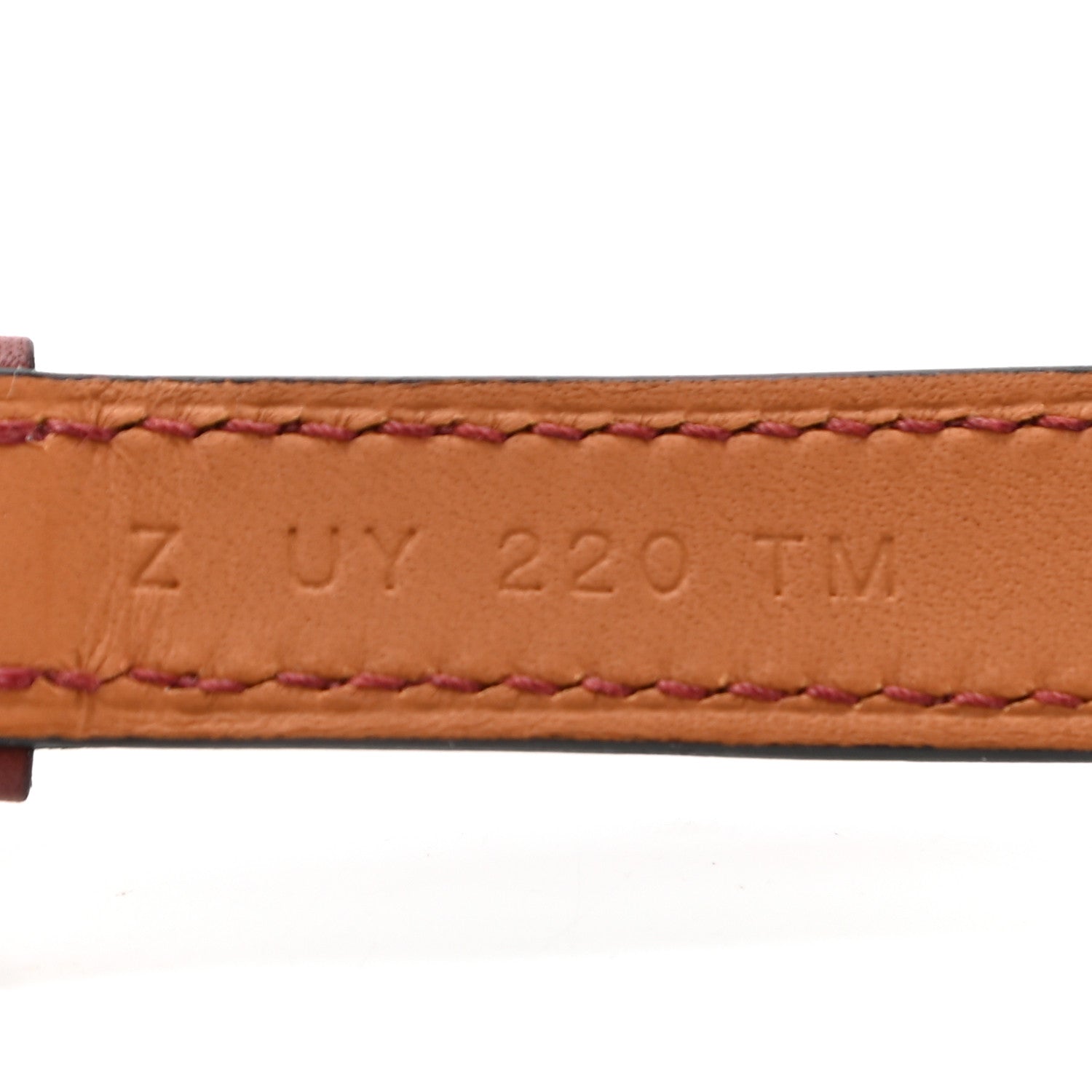 Hermes Swift 41mm Apple Watch Double Tour Band Rouge 3 of 6