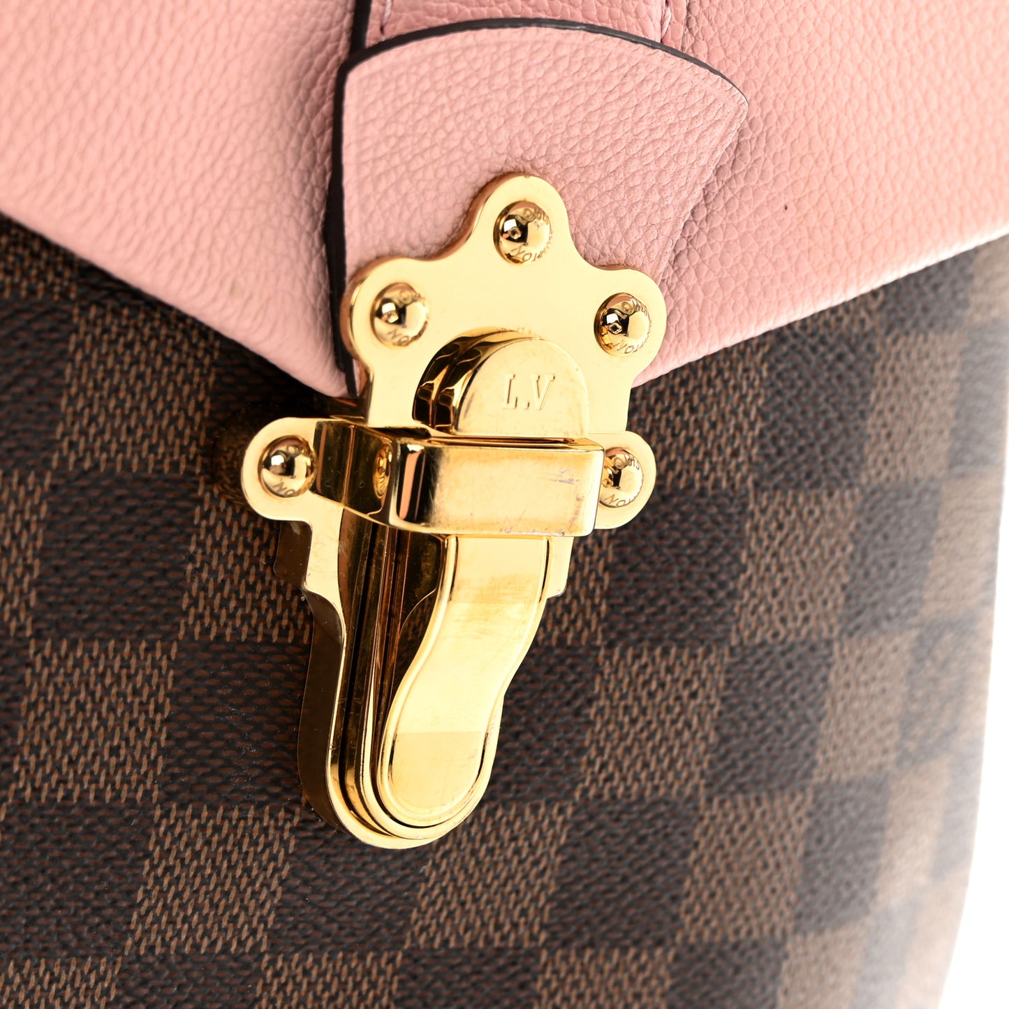 Damier Ebene Clapton Backpack Magnolia