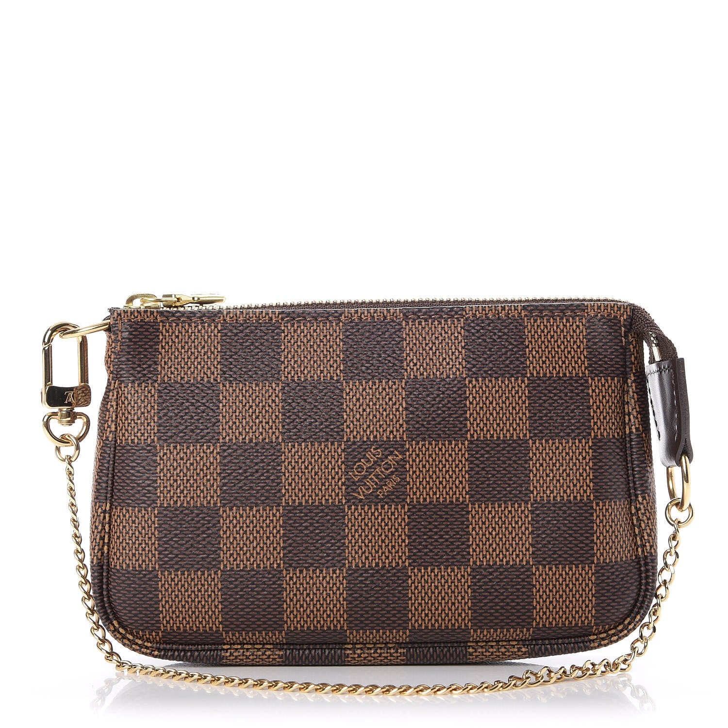 Louis Vuitton Damier Ebene Mini Pochette Accessories 1 of 8