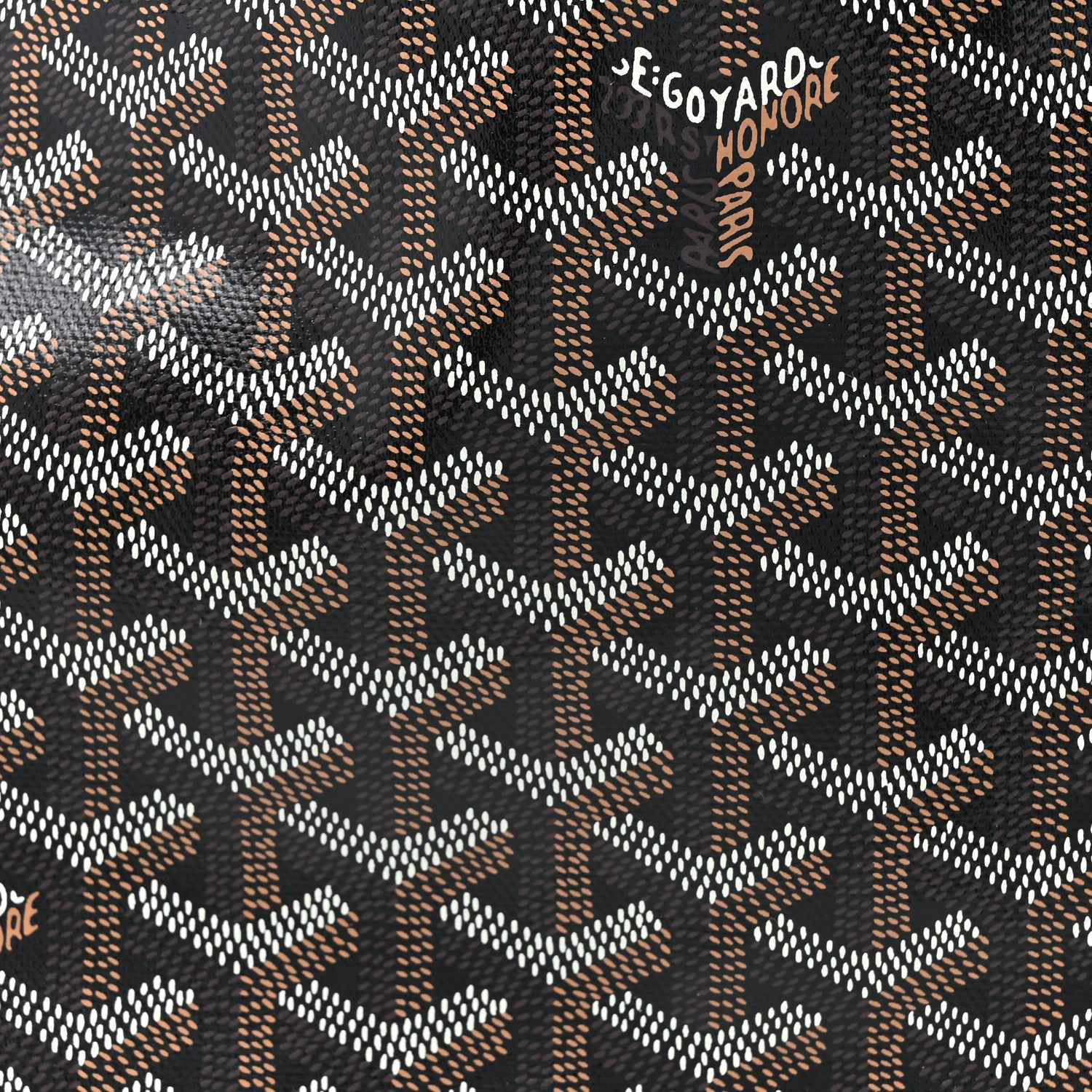 Goyard Goyardine Boheme Hobo Black Gold 10 of 12