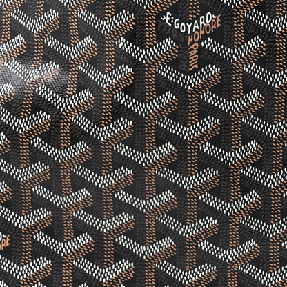 Goyard Goyardine Boheme Hobo Black Gold 10 of 12