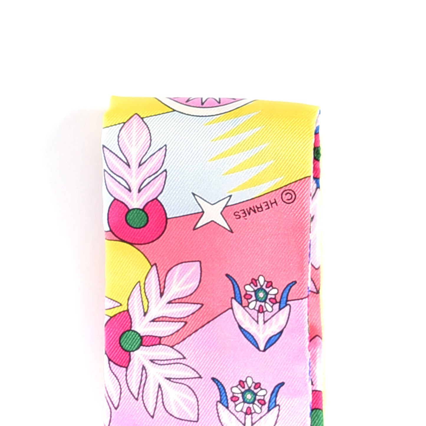 Silk La Source de Pegase Twilly Rose Vif Jaune Vif