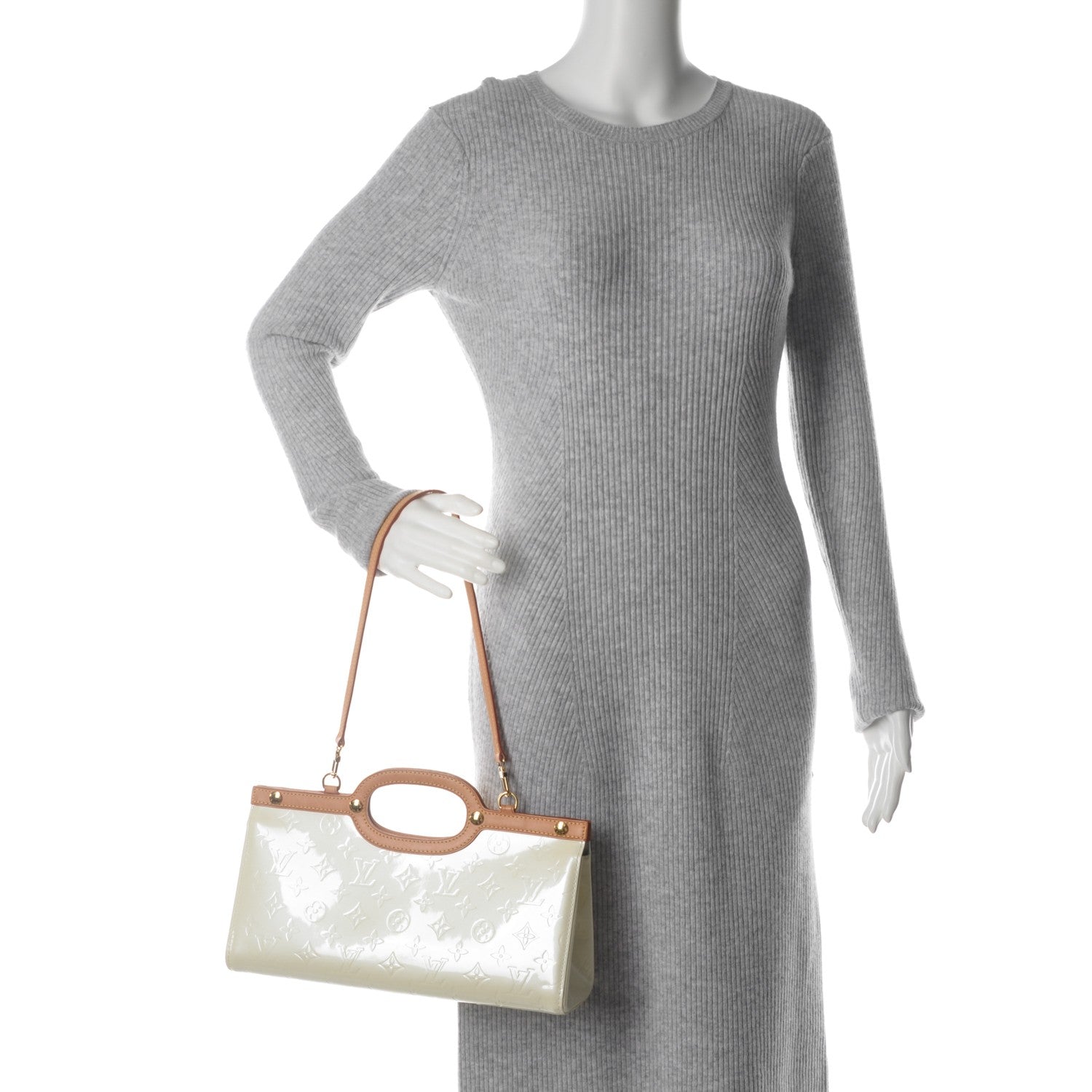 Louis Vuitton Vernis Roxbury Drive Perle 2 of 8